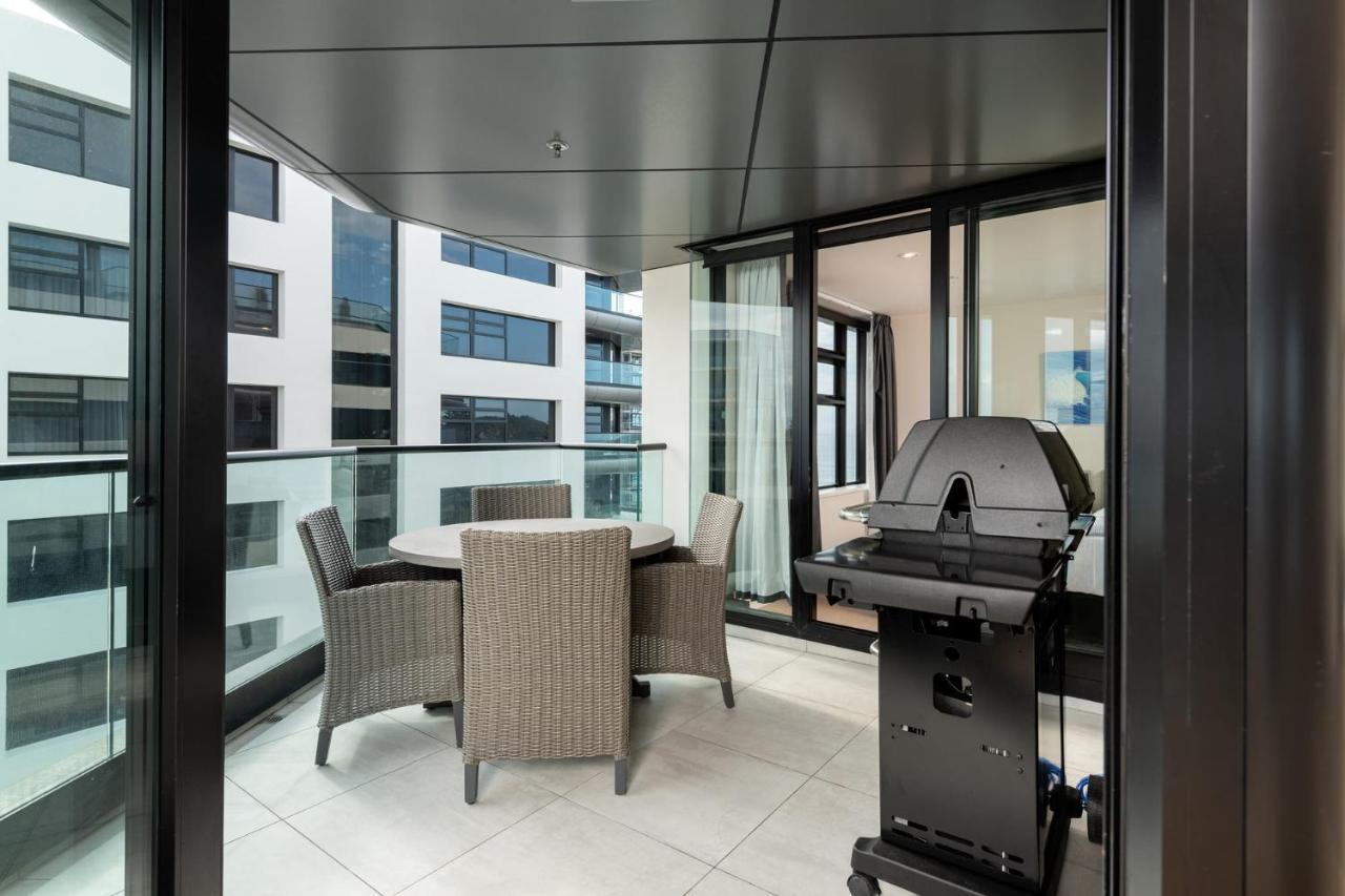 芒格努伊山Superb Elevated Views Of Harbour With Heated Pool, Gym & Parking公寓 外观 照片