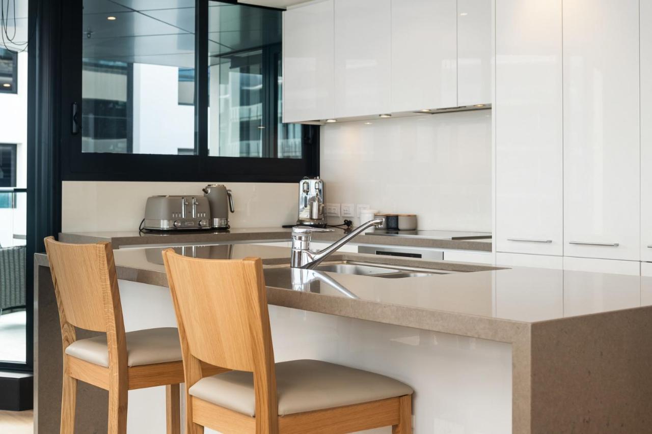芒格努伊山Superb Elevated Views Of Harbour With Heated Pool, Gym & Parking公寓 外观 照片