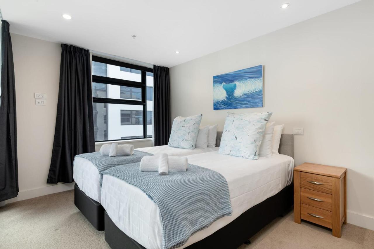 芒格努伊山Superb Elevated Views Of Harbour With Heated Pool, Gym & Parking公寓 外观 照片