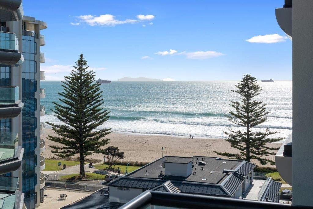 芒格努伊山Superb Elevated Views Of Harbour With Heated Pool, Gym & Parking公寓 外观 照片